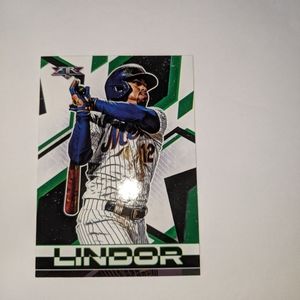2021 Topps fire Francisco lindor #133